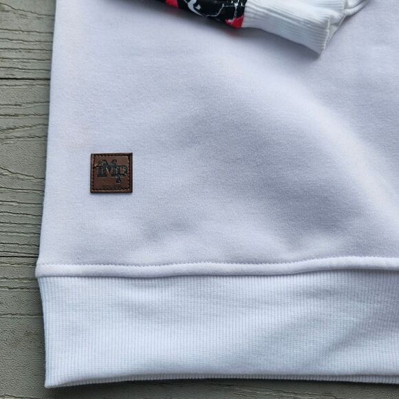 ROSE SLEEVE CREW SWEATSHIRT BY IMP RUE 21 brand new SIZE SMALL - Picture 6 of 16